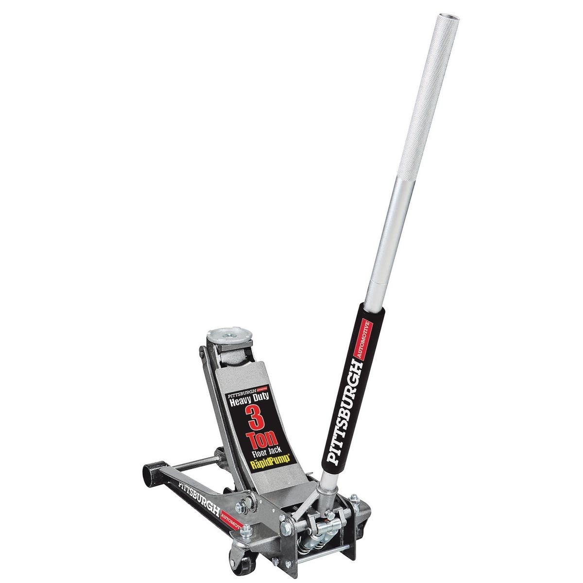 Harbor Freight Pittsburgh 3 Ton Low Profile Steel Heavy Duty Floor Jack With Rapid Pump 79 99 Plus Tax