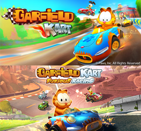 Garfield Kart Lasagna Bundle: Garfield Kart + Garfield Kart: Furious Racing (PC Digital Download) $1.86 via Steam
