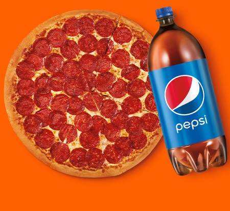 Little Caesars Pizza: Buy a 2-Liter Pepsi, Get ExtraMostBestest Pepperoni or Cheese Pizza 50% Off