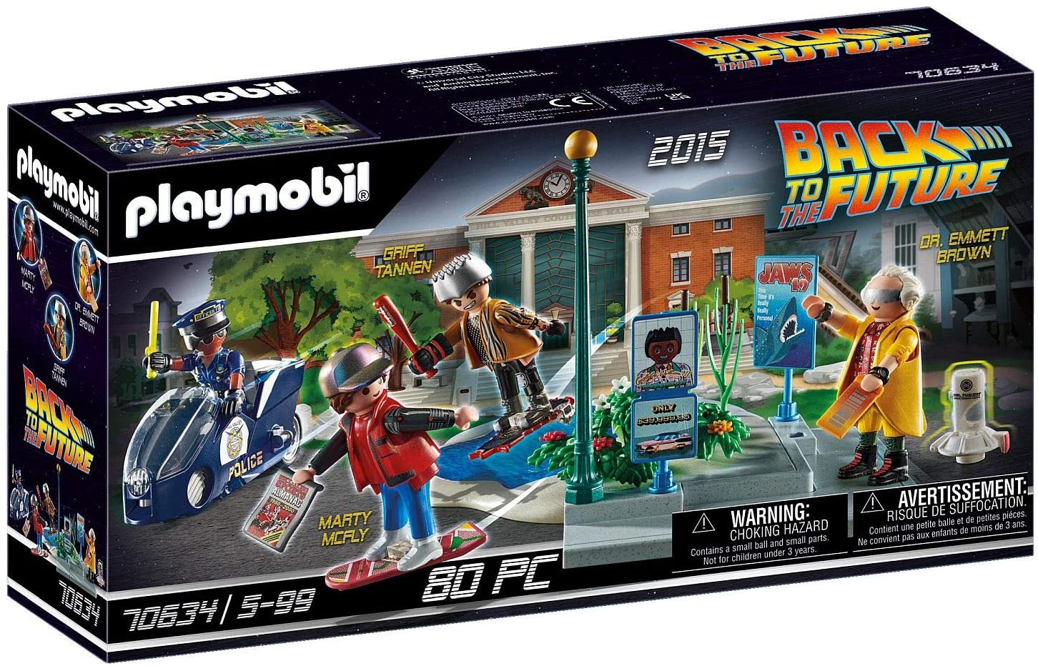 Playmobil Back to The Future: Marty's Pickup Truck $30.79, Hoverboard Chase $22.89