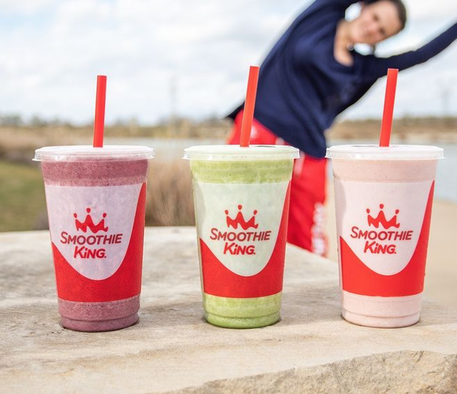 Smoothie King Free 12oz Activator Recovery Smoothie