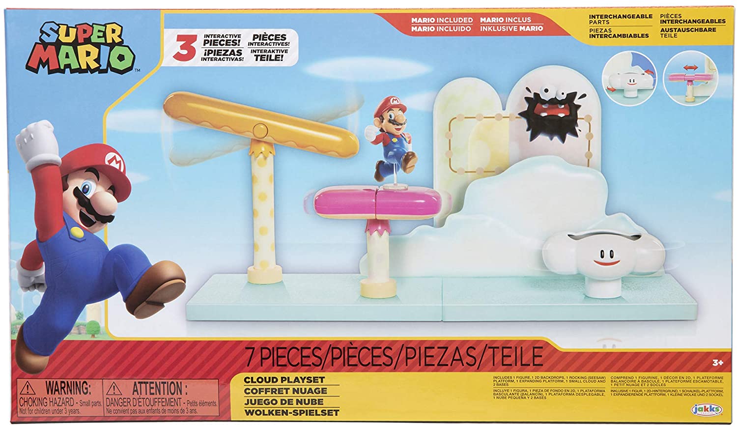 Super Mario Bros. Cloud Playset $10.19, Super Mario Bros. Underground Playset $14.97
