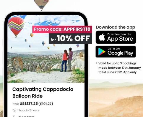 Viator: 10% Off Tours & Activities (App Only Promo)