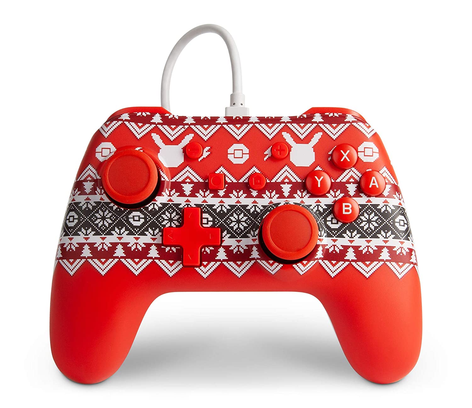 PowerA Wired Controller for Nintendo Switch: Pokemon Holiday Sweater $12.82, Mario Holiday Sweater $12.38