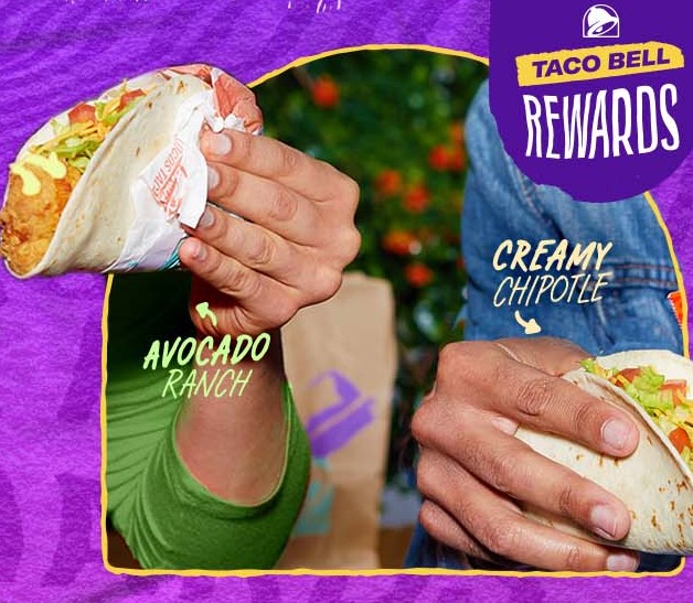 Taco Bell Rewards: Buy One, Get One Free Cantina Crispy Chicken Tacos
