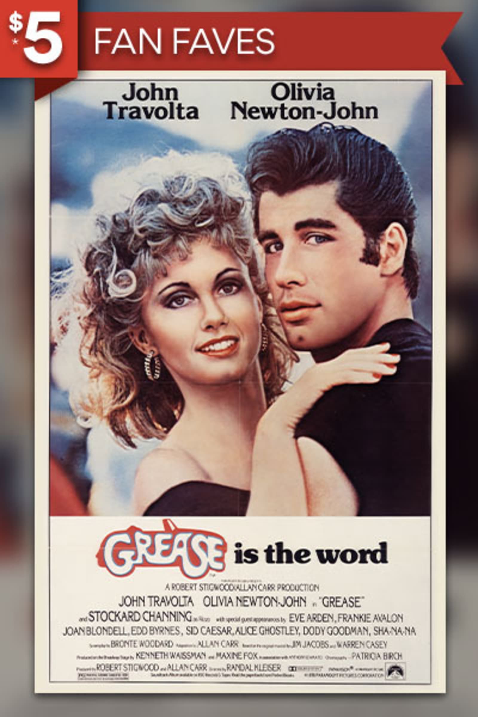 AMC Theatres $5 Fan Faves: Grease (1978) Movie Ticket
