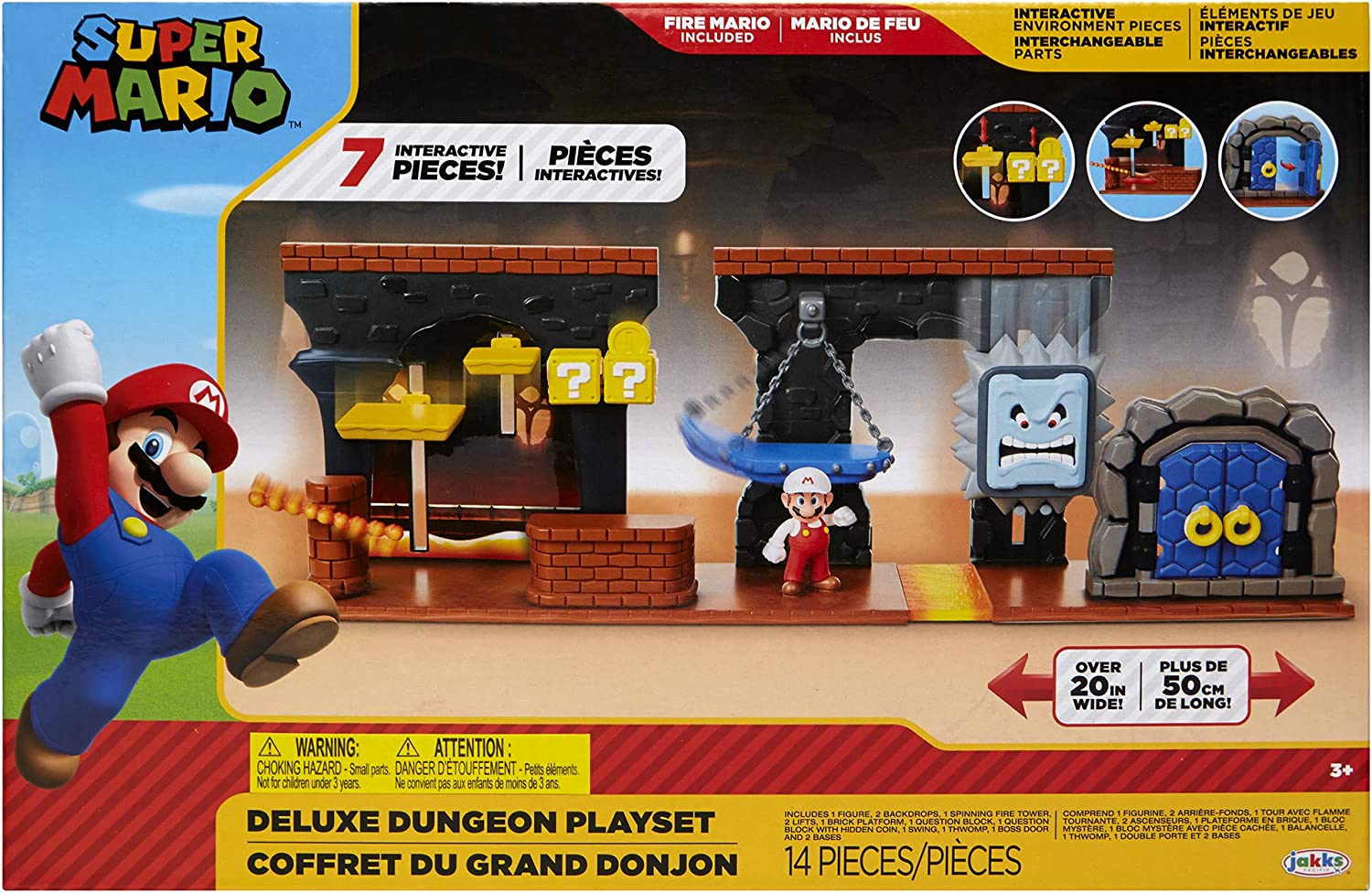 Super mario best sale deluxe dungeon playset