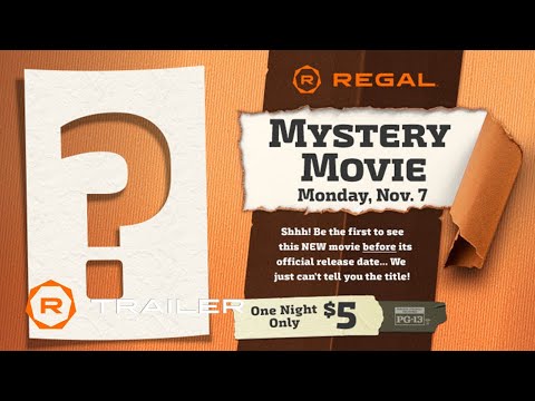 Regal Cinemas: $5 Mystery Movie Monday on November 7th