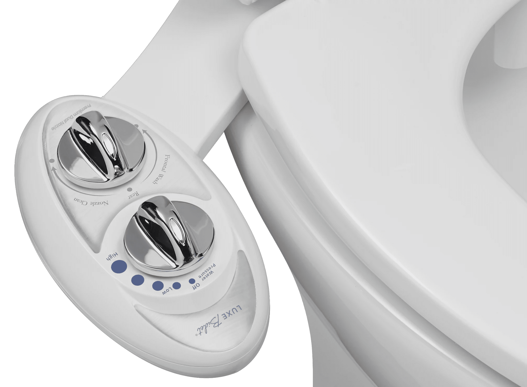 LUXE Bidet W85 DualNozzle SelfCleaning Bidet Attachment
