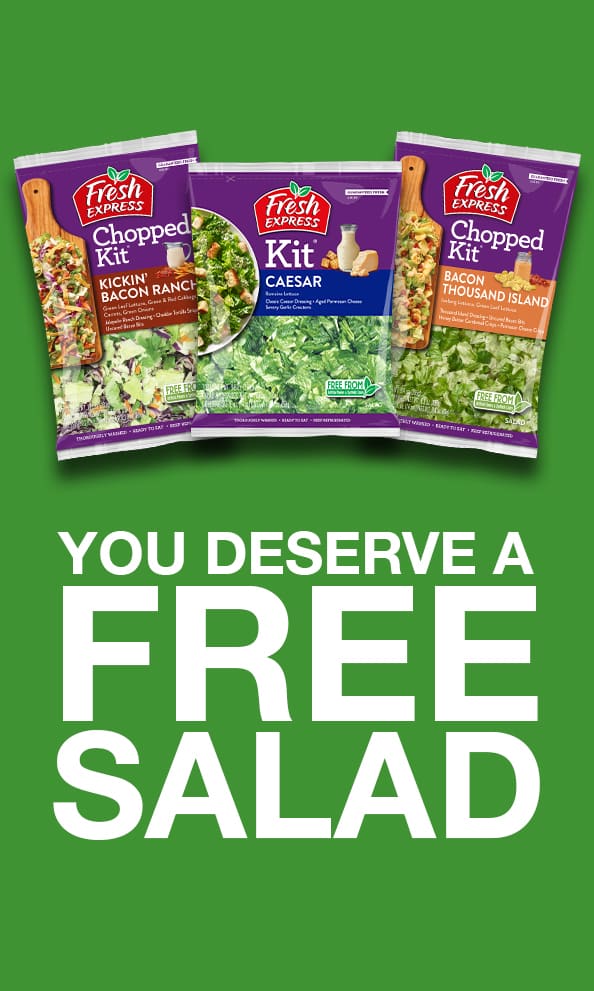 Fresh Express Salad Coupon Towards Free Salad