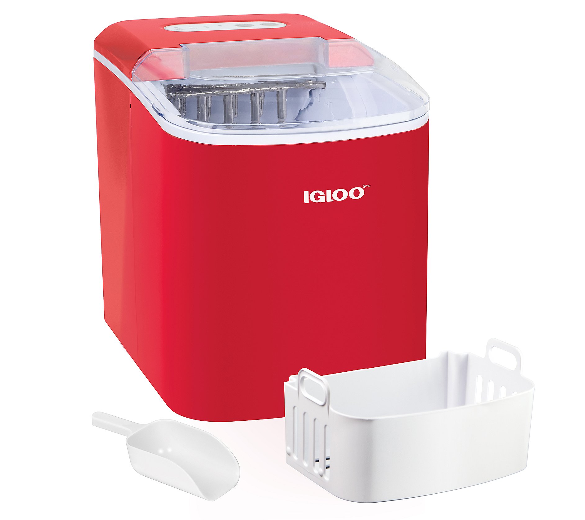 New QVC Customers Igloo 26Lb per Day Ice Maker Machine w/ Scoop