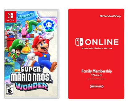 Super Mario Bros. Wonder - Nintendo Switch - U.S. Edition 