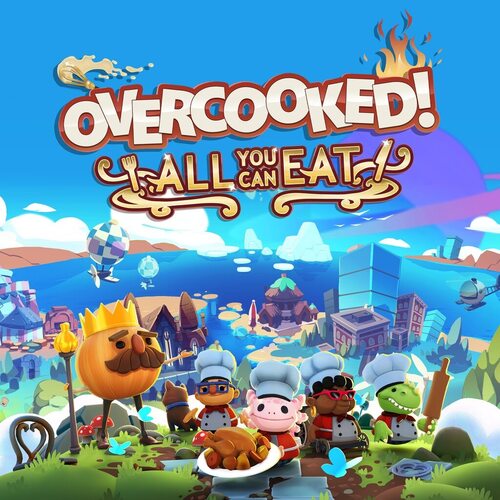 Digital Games Overcooked! 1 + 2 (PS4) 8.75, Overcooked! All You Can Eat (Switch)