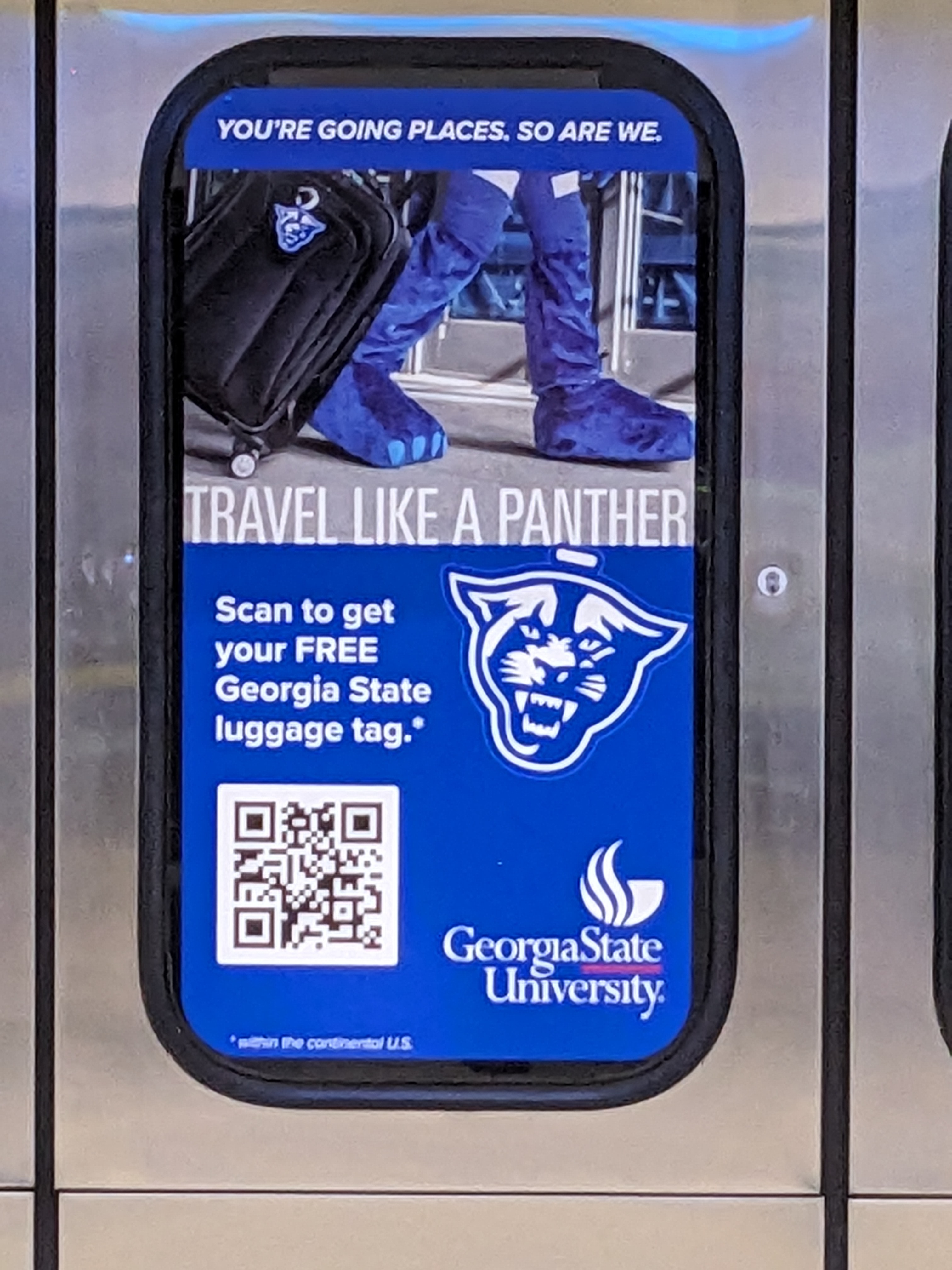 Free Georgia State University Luggage Tag (YMMV)