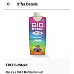QuikTrip App: Free BioSteel Sports Drink