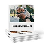 110-Page Shutterfly 6" x 6" Hardcover Photo Book $10