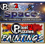 Pixel Puzzles 2: Space & Paintings (PC Digital Download) Free