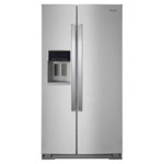 Costco Members: Whirlpool 28 Cu. Ft. Side-by-Side Refrigerator w/ Dispenser $1180 + Free Delivery/Installation &amp; Haul Away