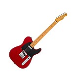 Squier 40th Anniversary Telecaster 6-String Electric Guitar (Satin Dakota Red) $250 + Free Shipping