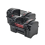 PowerBlock EXP Stage 1 Dumbbell Set (5-50lbs, pair) $220 &amp; More + Free S&amp;H w/ Amazon Prime