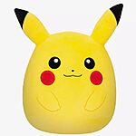 10&quot; Squishmallows Pokemon Pikachu Ultra Soft Stuffed Plush Toy $11.99