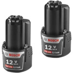 2-Pack Bosch 12V Max Li-Ion 2.0 Ah Battery $51.35 + Free Shipping