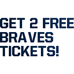 2 Free Atlanta Braves Tickets when you complete a free online Mercury Auto Insurance quote