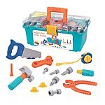 15-Piece Battat Builders Box Contractor Toy Playset for Kids $10 &amp; More