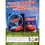 $10 rebate when you buy Cars 2 (Blu-ray/DVD) + $10 worth of Band-Aid, Johnson &amp; Johnson, Cortaid, &amp; Neosporin Products