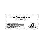 Long John Silver's: Free Any Size Drink w/ Any Purchase (Expires 2/17)