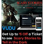 VUDU: Purchase Select Digital Movies & Get $5 Off Scary Stories to Tell in the Dark Movie Ticket