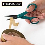 Fiskars Non-Stick Precision Non-Stick Micro-Tip Crafting Scissors for $3.49 + Free Shipping