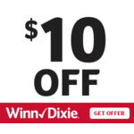 Winn-Dixie: $10 off $80+