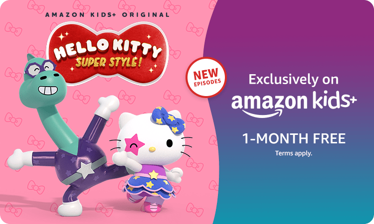 Free 1-Month Trial of Amazon Kids+