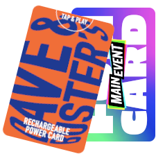 Dave & Busters or Main Event $20 Arcade Card for $12.99