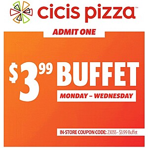 Cici's shop pizza coupons