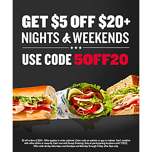 Jimmy johns store coupons