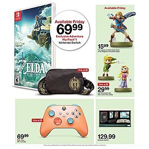 Target zelda discount black friday