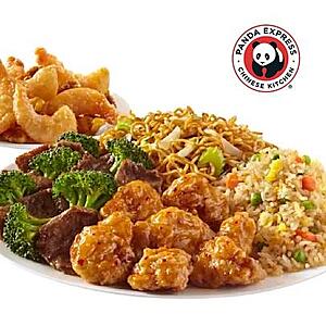 Panda express bigger shop plate