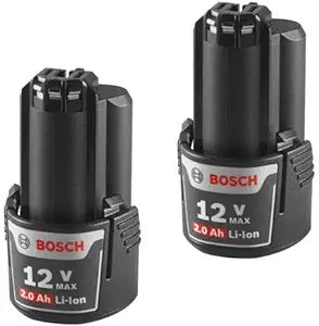 2-Count Bosch 12V Max Lithium-Ion 2.0 Ah Battery $51.37 ($25.69 Each) + Free Shipping