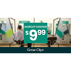 Select Austin TX Great Clips Salon Locations: Haircut Coupon for $10 (Valid thru 5/9/25)