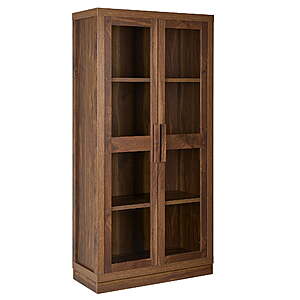 72" Better Homes & Gardens Ezra Glass Door Storage Cabinet (Various Finishes) $148 + Free Shipping