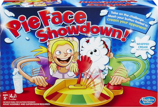 minion pie face game