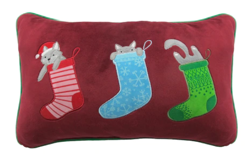Kohl S Cardholders St Nicholas Square Cat Throw Pillow