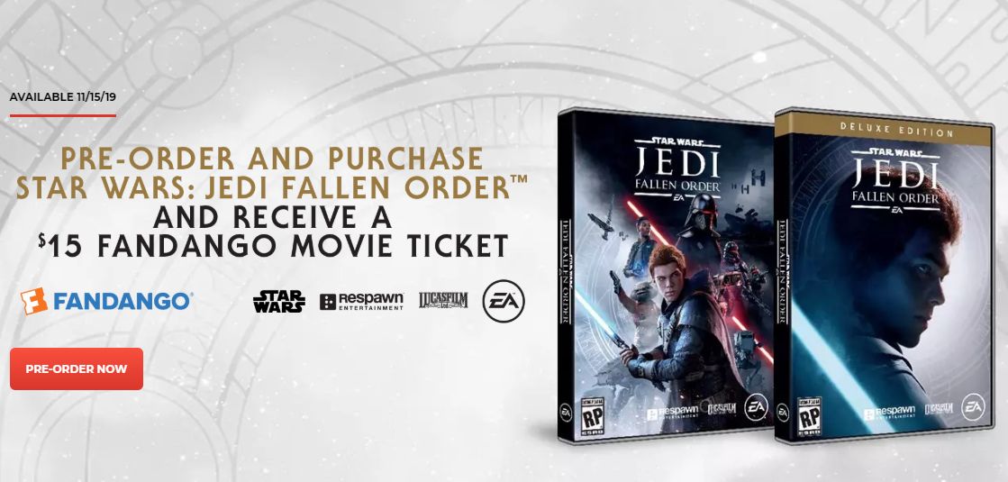 Gamestop Pre Order Jedi Fallen Order Xbox One Ps4 Or Pc Get