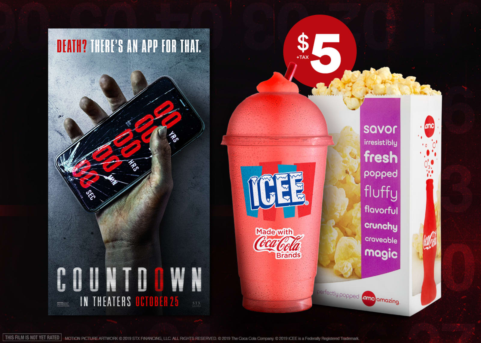 AMC Theatres: Buy a movie ticket to see Countdown, Get a coupon for a ...