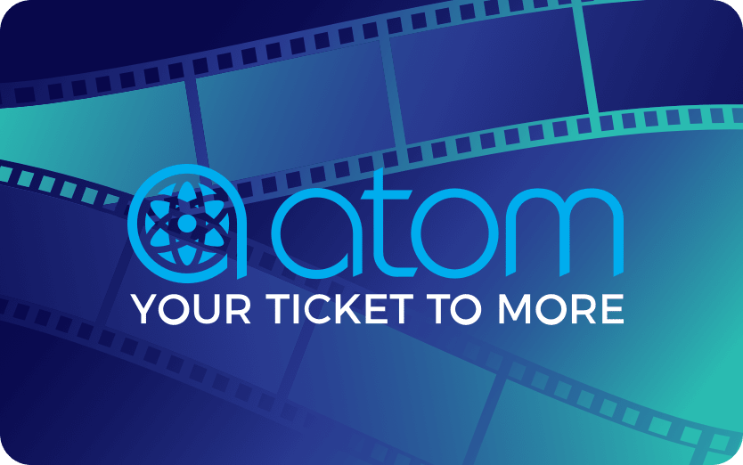 Atom Tickets Gift Offer: Buy $25, Get $5 Promo Credit. Buy $50, Get $10 Promo Credit