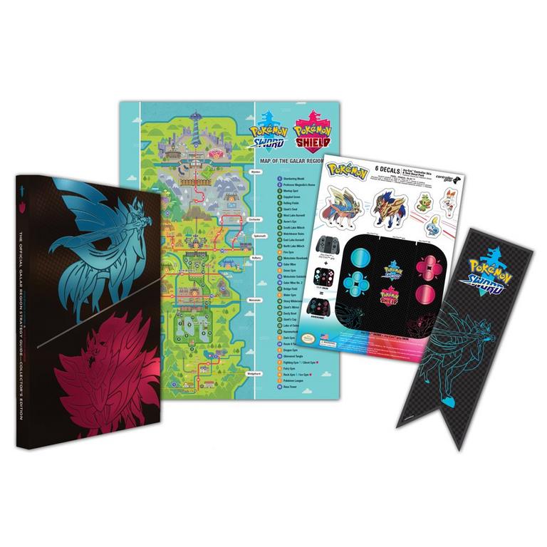 Pokemon Sword Shield Galar Region Strategy Guide Collector S Edition Hardcover