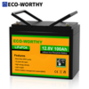 Eco-Worthy 12V 100AH LiFePO4 Lithium Battery (no Bluetooth)
