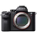 Sony a7R II Full-Frame Mirrorless Interchangeable Lens Camera, Body Only (Black) (ILCE7RM2/B) - $1,198.00 $1198 (Amazon &amp; Best Buy for body only &amp; B&amp;H w/ accesories))